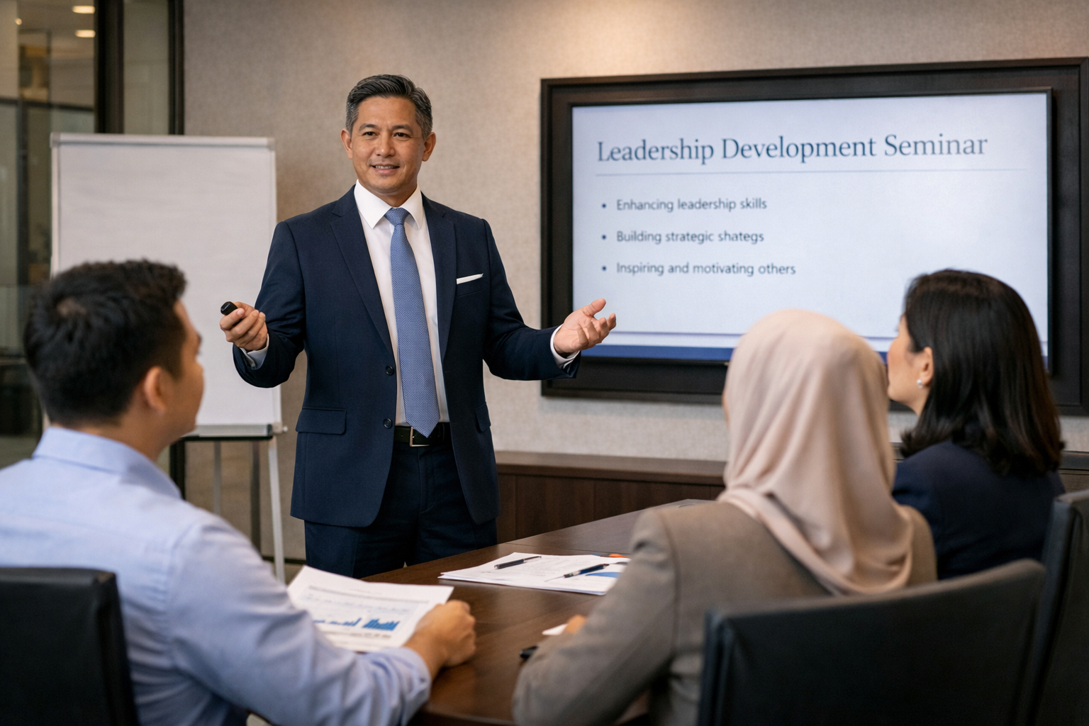 Professional trainer building long-term credibility and authority